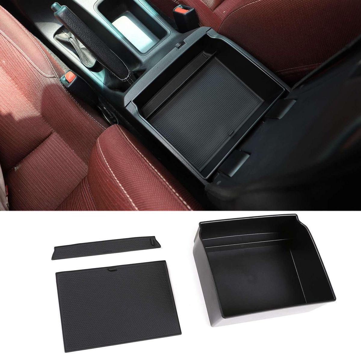 For Toyota Hilux 2015-2021 Car Central Storage Box Car Styling Car Interior Accessories