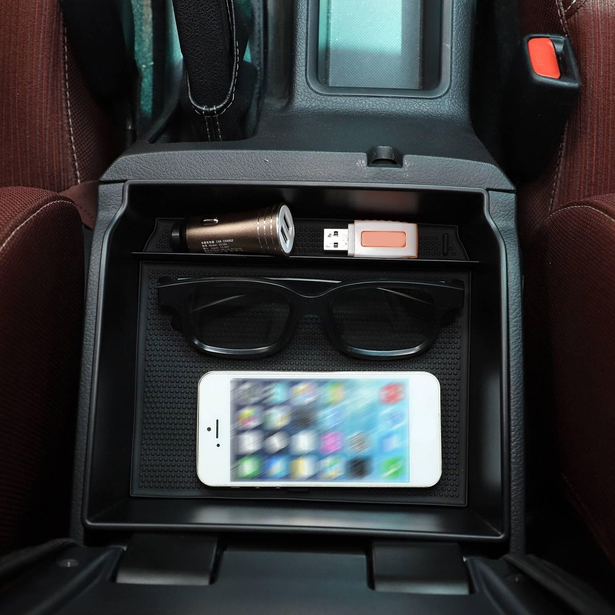 For Toyota Hilux 2015-2021 Car Central Storage Box Car Styling Car Interior Accessories