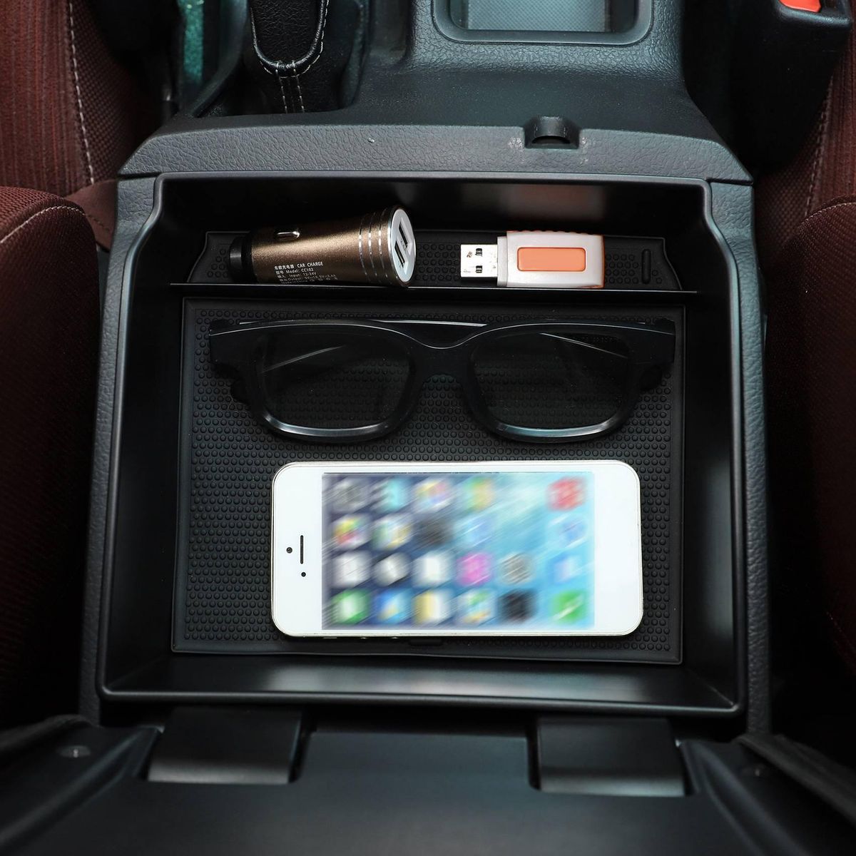 For Toyota Hilux 2015-2021 Car Central Storage Box Car Styling Car Interior Accessories