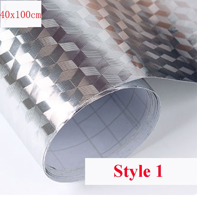 2M Oil Proof Kitchen Accessories Self Adhesive Aluminum