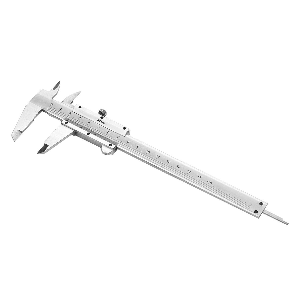 Professional Stainless Steel Vernier Caliper 0-150mm Sliding Gauge Measurement Tool Inside Outside Depth Step Micrometer Measuring