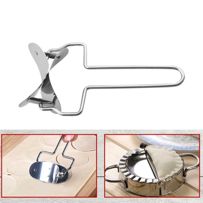 Stainless Steel Set Of Dumpling Mould Slicer DIY Easy