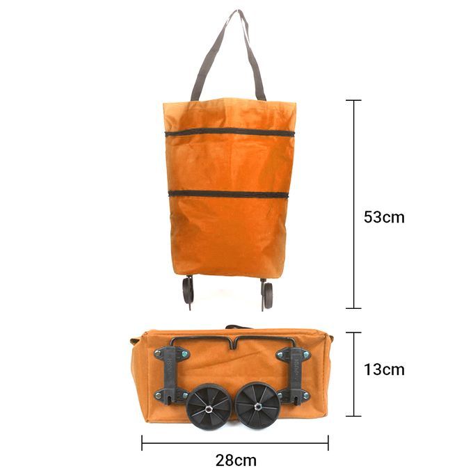B11-46 Shopping Trolley Bag Portable Multi-function Oxford