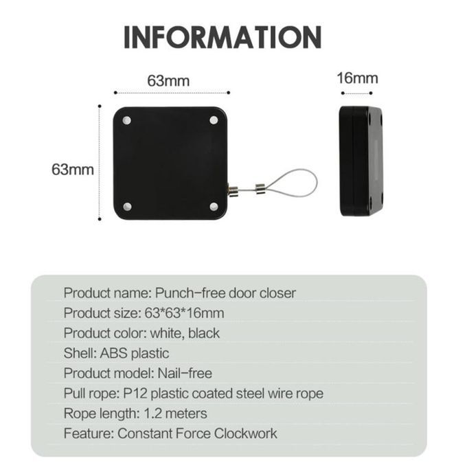 800G Tension Automatic Door Closer All Door Closers With