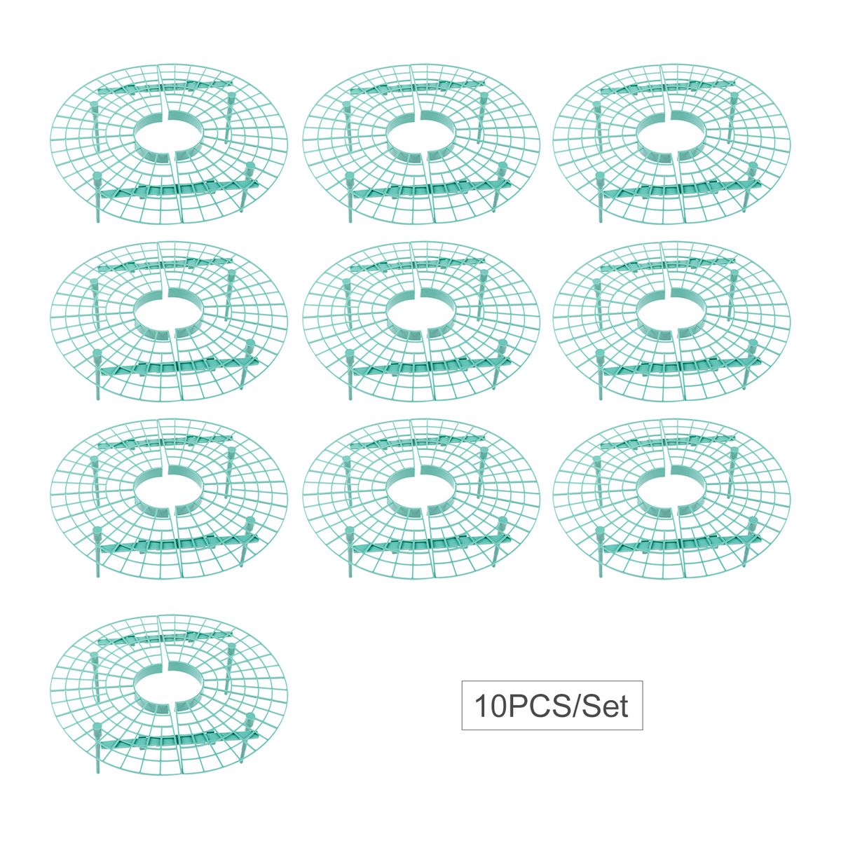 10PCS Strawberry Stand Frame Holder Balcony Planting Rack