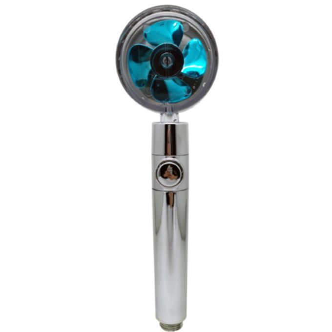 Handheld High Pressure Turbo Propeller Shower Head 360?