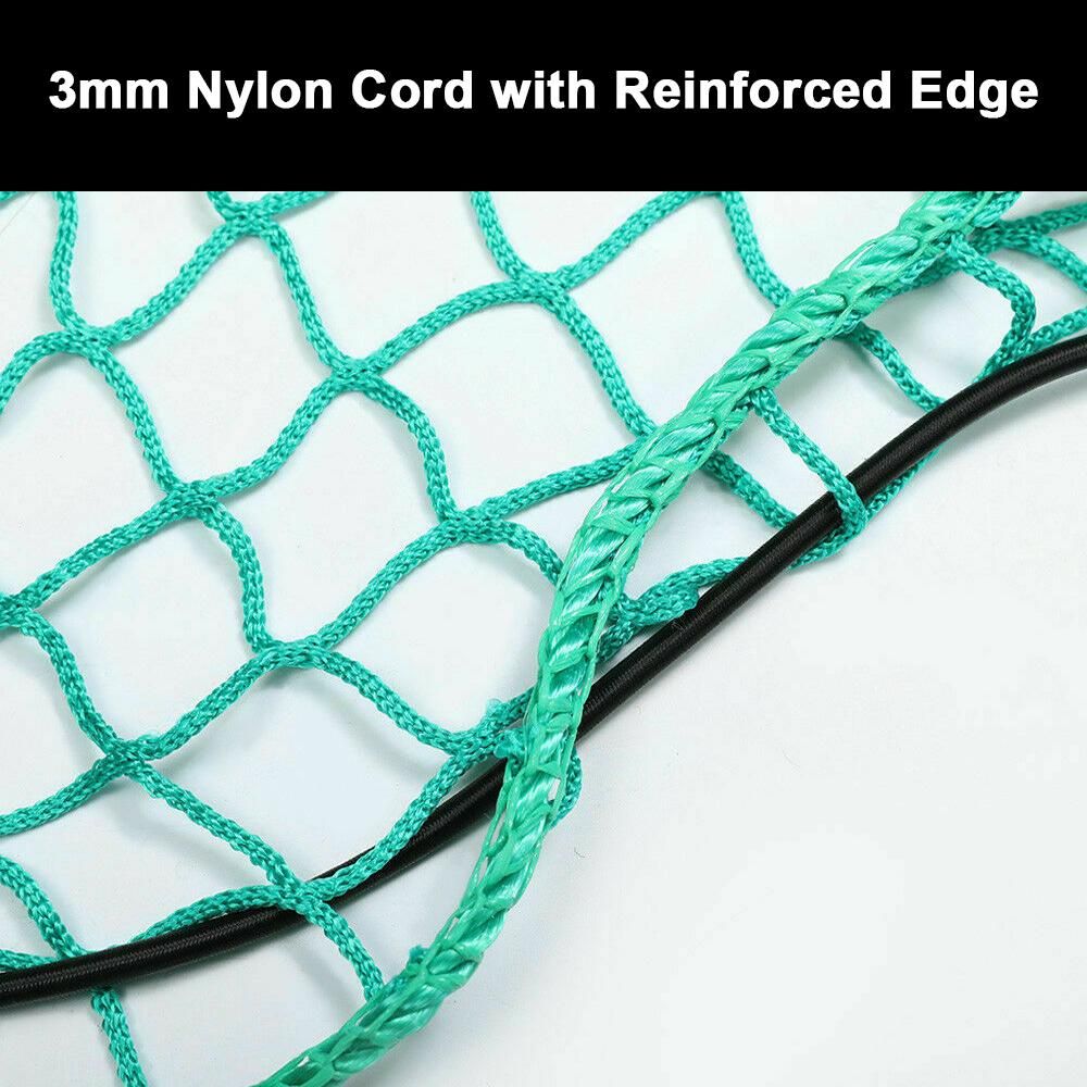 Cargo Net for Pickup Truck Bed Trailer Truck Netting Mesh Stretchable for Transporting Goods with Flexible Rope & Hooks