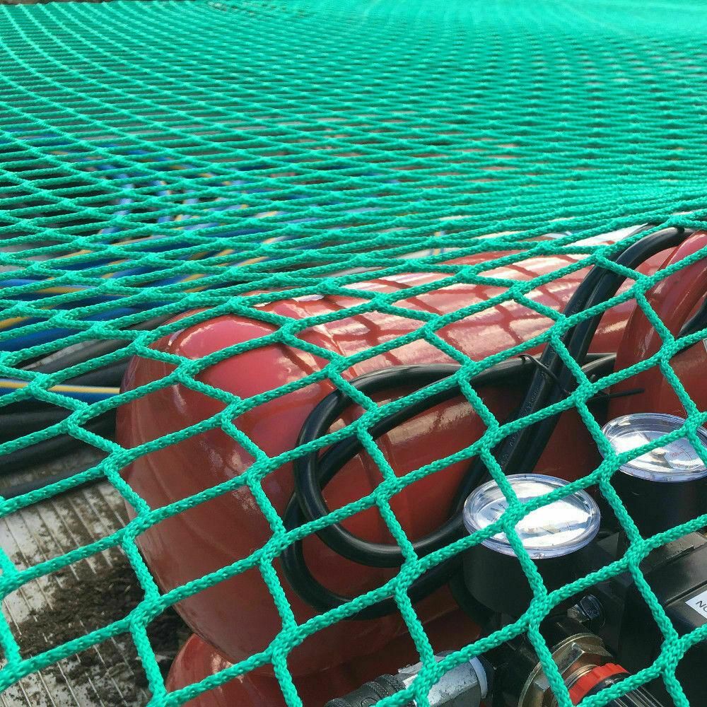 Cargo Net for Pickup Truck Bed Trailer Truck Netting Mesh Stretchable for Transporting Goods with Flexible Rope & Hooks