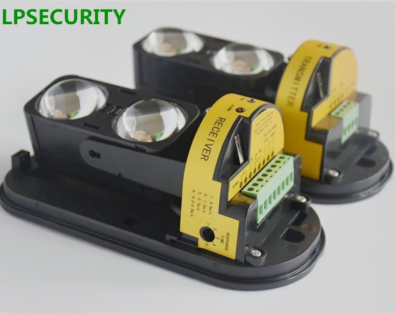 150M Poelectric Dual Beam Sensor Active Infrared Intrusion Detector IR Outdoor Perimeter Wall Window Fence Alarm