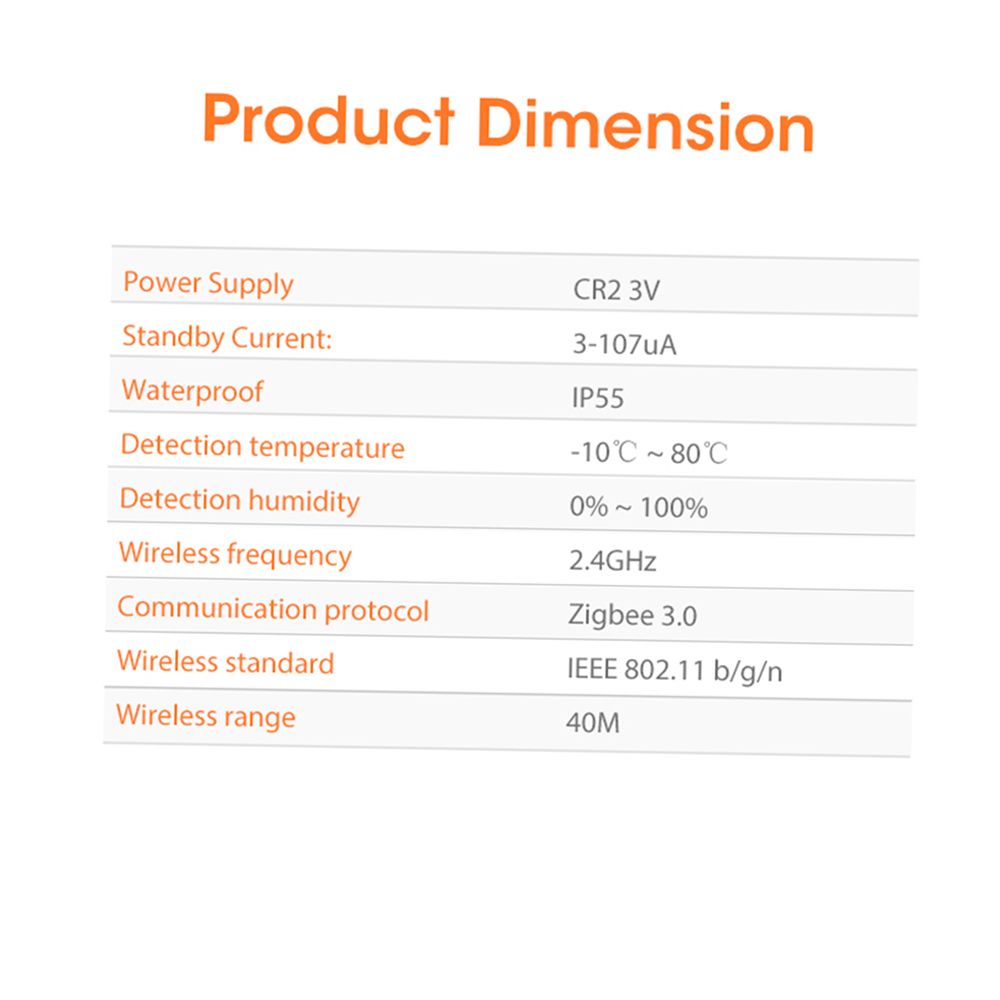 Smart Water Sensor Water Detector Water Leak Sensor And