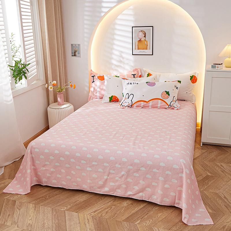 Cotton Sheet Single Upper and Lower Bunk in Student Dormitory  Bed Sheets  King Size Bed Sheets