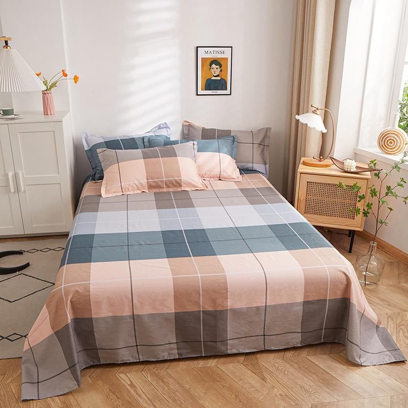 Cotton Sheet Single Upper and Lower Bunk in Student Dormitory  Bed Sheets  King Size Bed Sheets