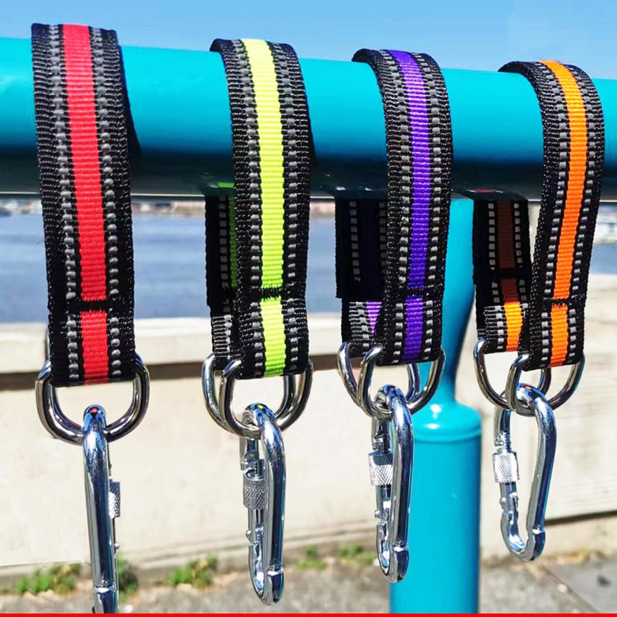 Swing Hanging Strap Extension Hammock Hanging Belt Orange