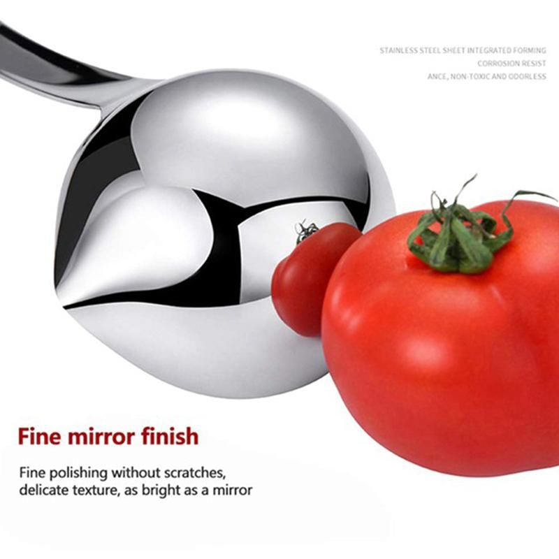 304 Stainless Steel Spoon Filter Grease Colander Soup Oil Separation Cooking Kitchen Utensil Accessories 2 Pack