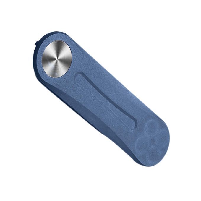 Foldable Laptop Side Phone Holder Side Phone Holder Magnetic Blue