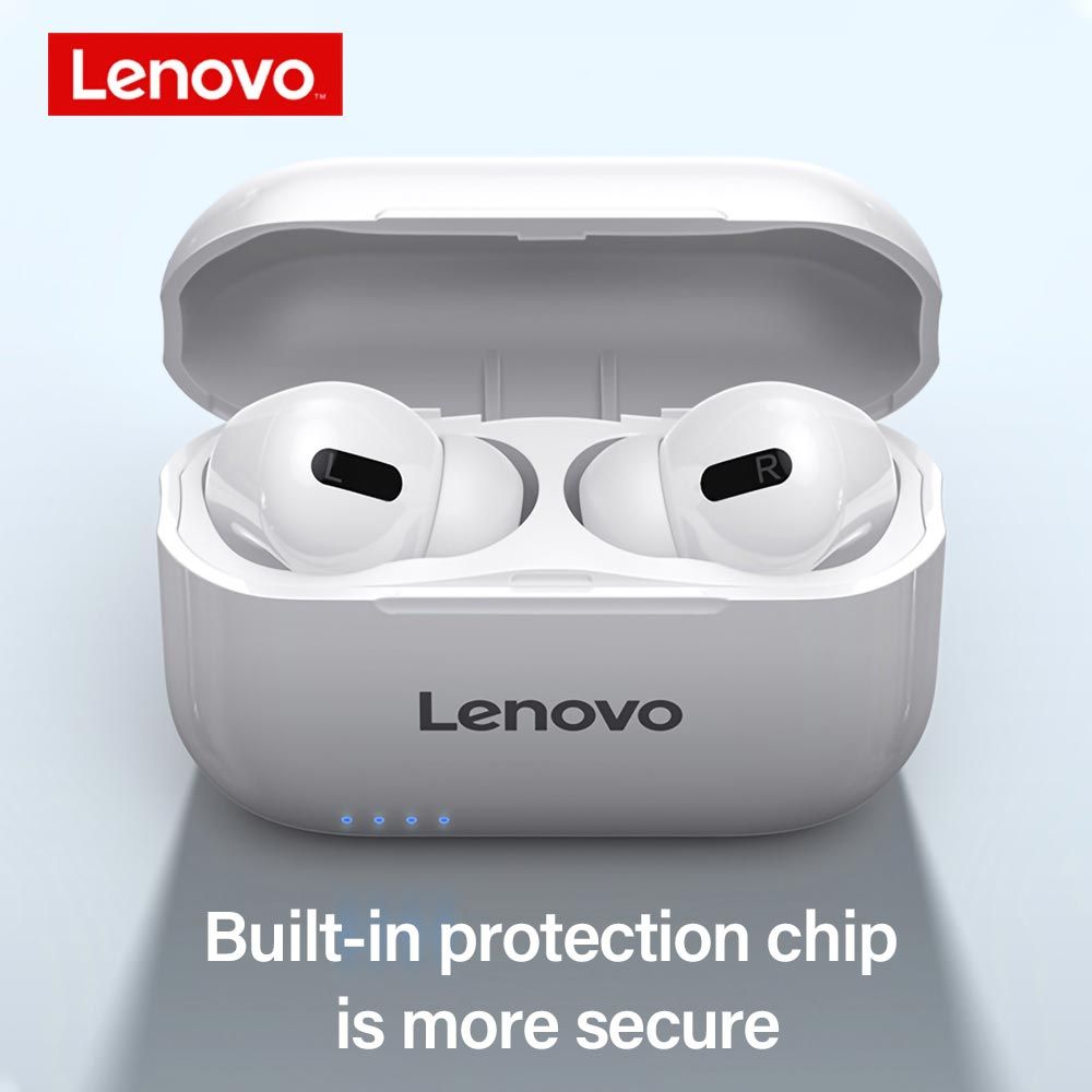 Lenovo Lp1s Wireless Bluetooth Earphone Tws Wireless In Ear Earbuds Earphone
