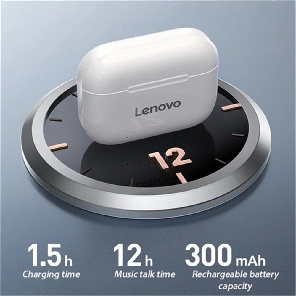 Lenovo Lp1s Wireless Bluetooth Earphone Tws Wireless In Ear Earbuds Earphone