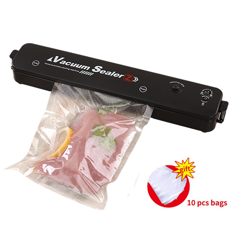 Vacuum Sealer Household Black Food Vacuum Sealer