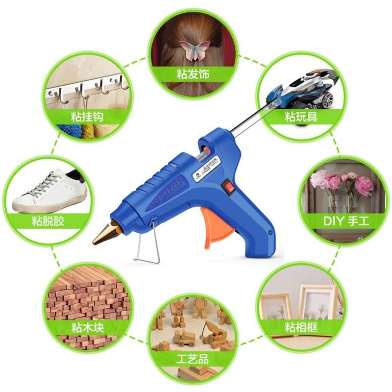 60W DIY Hot Melt Glue Black Sticks Trigger Art Craft Repair