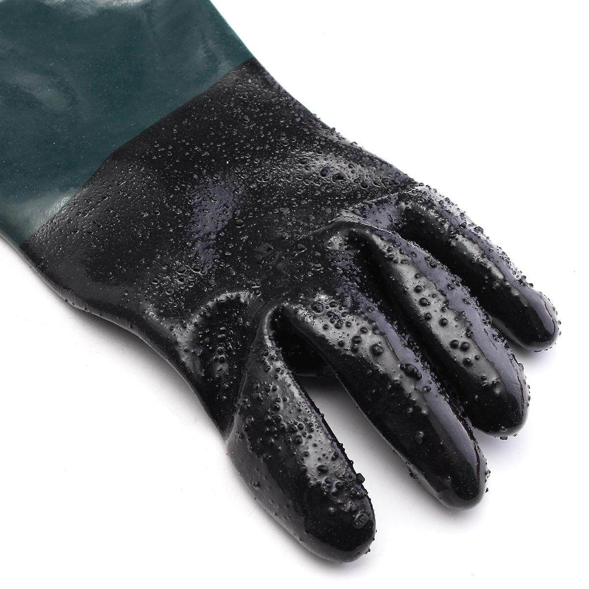 1 Pair Of Rubber Latex Replacement 24" For Sandblaster Sand Blast Cabinet