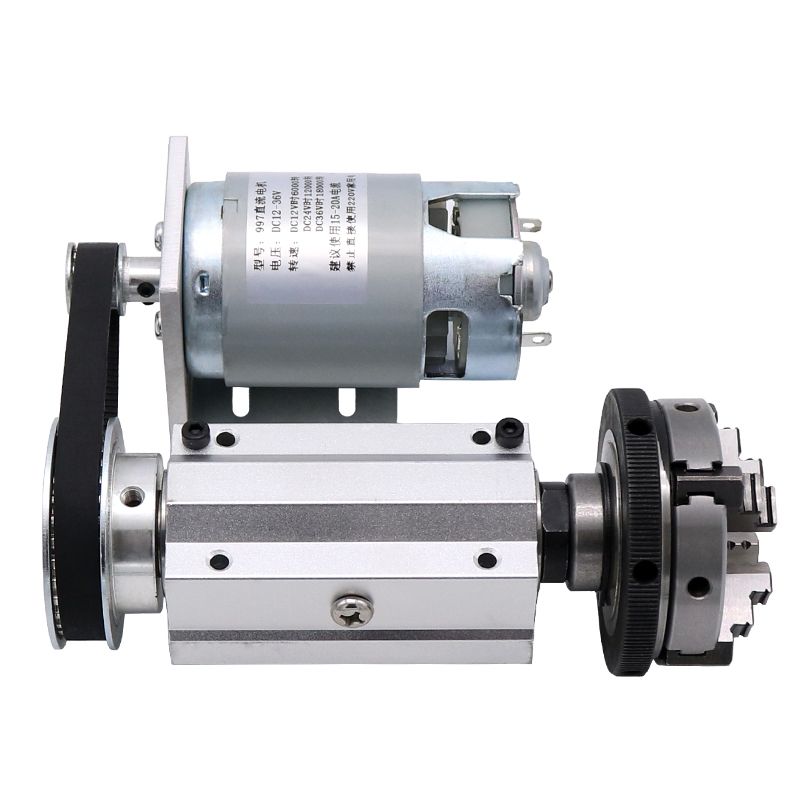 50 63 Mini Lathe, Woodworking Beads Machine Spindle