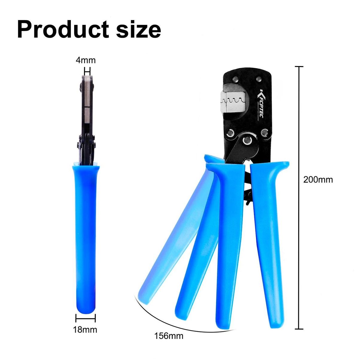 32-20 AWG Crimping Pliers Ratcheting Crimper for D-Sub Open Barrel