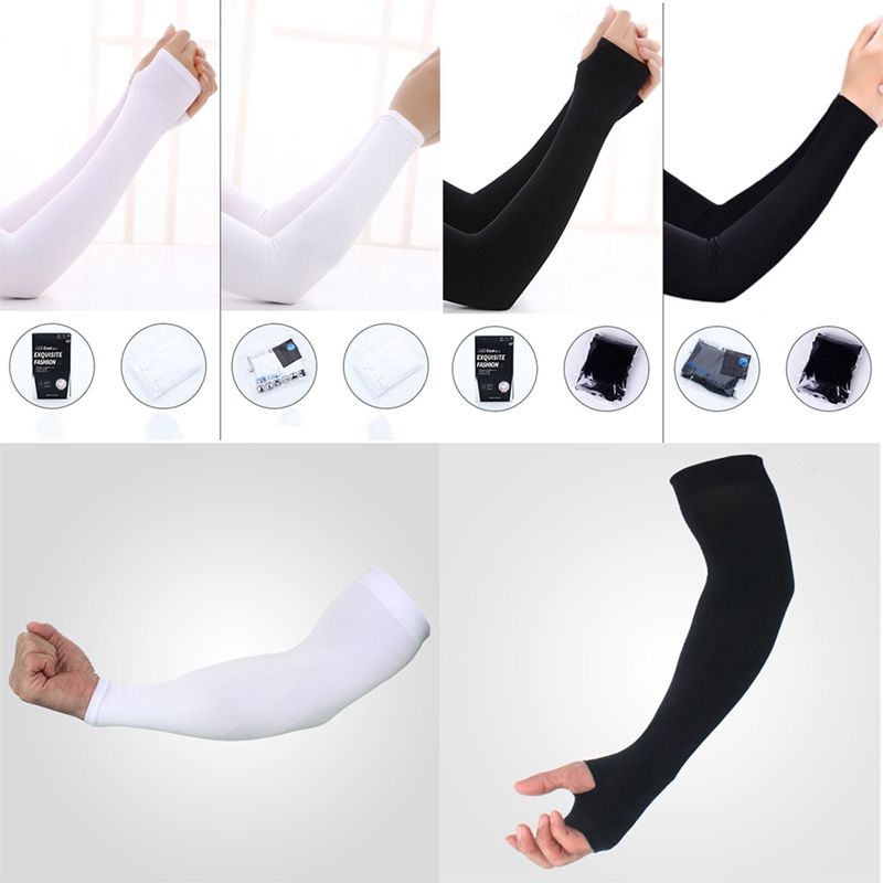 Men And Women Sun Protection Sleeves Ice Silk Slee