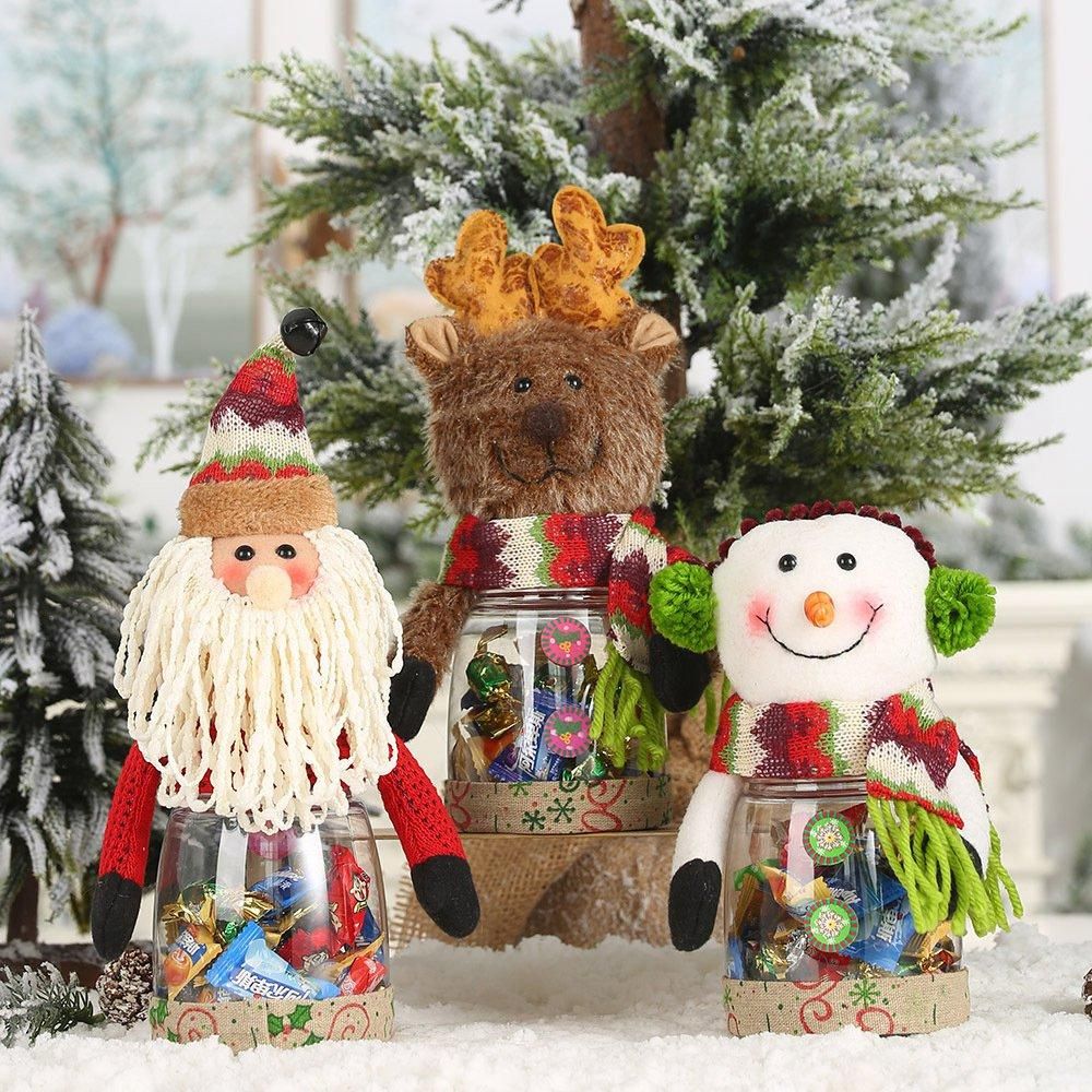 Christmas Candy Storage Bag for Gift Biscuit Food Storage