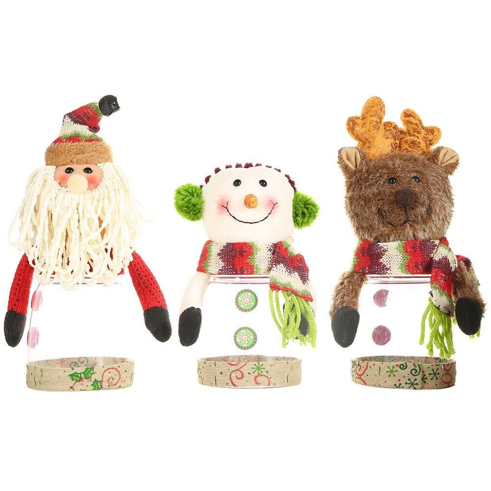 Christmas Candy Storage Bag for Gift Biscuit Food Storage