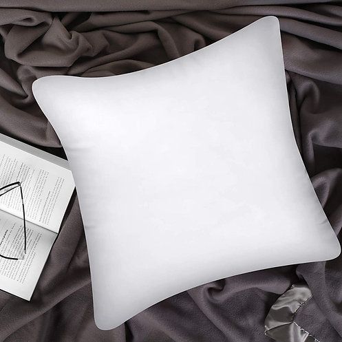 Decorative Poly Pillow Form Insert Pure, White