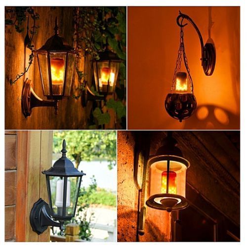 E27 LED 220v Flame Light