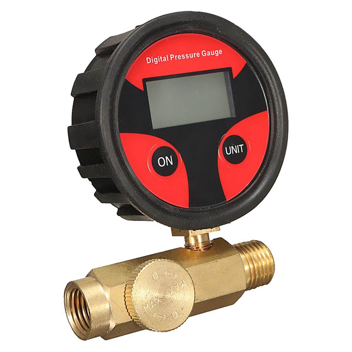 1/4inch 200PSI LCD Digital Air Regulator Control Valve For Spray