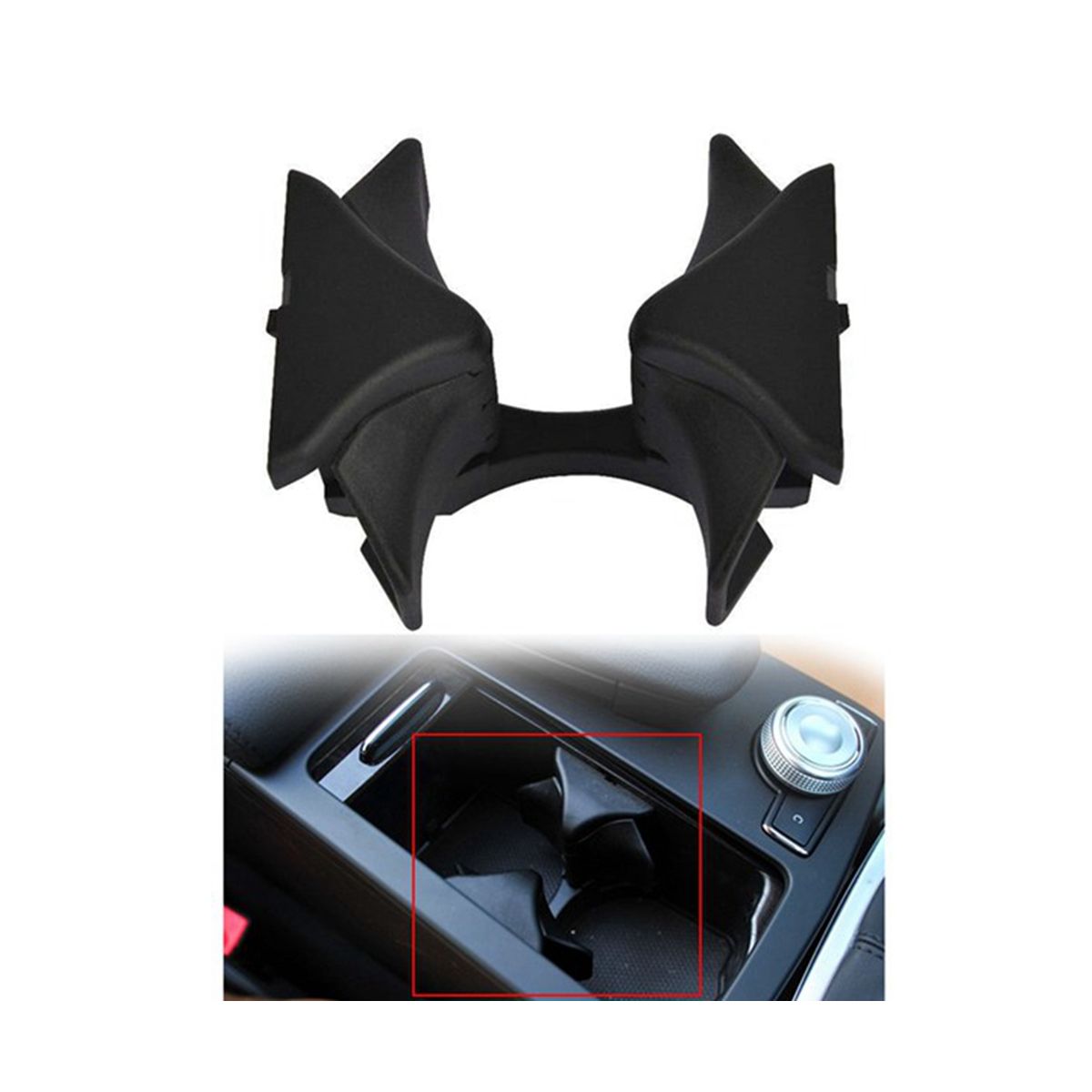 2 Pcs Cup Holder for Mercedes Benz CE W204 W212 W207 Central Armrest Water Drink Holder 2046802391