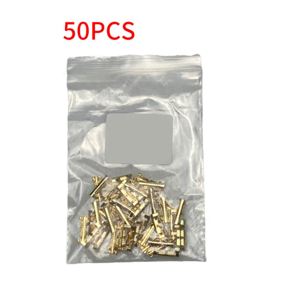 Wiring Terminal Tab Cold Inserts Connect Lines 50Pcs