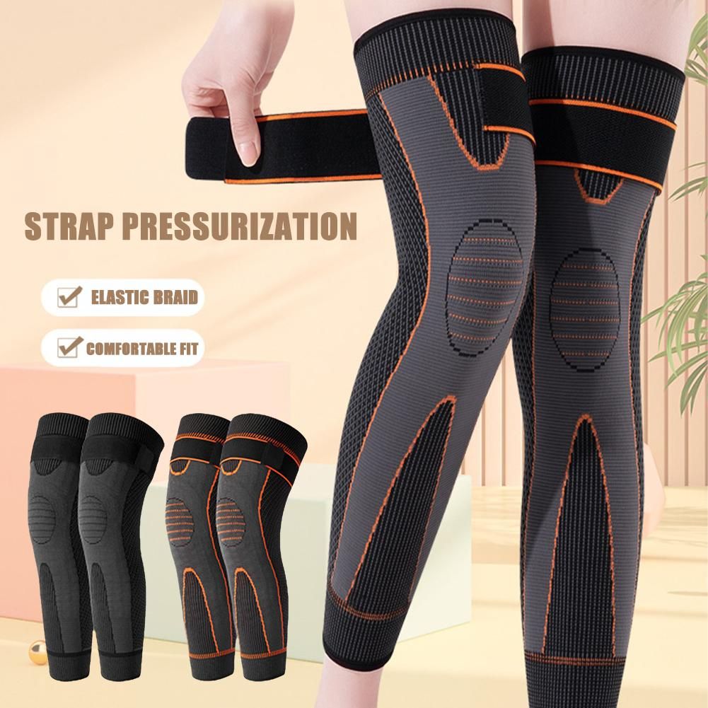 (A)Sports Kneepad Pressurized Elastic Knee Pads For Joint Pain Support Tourmaline Acupressure Self Heating Knee Sleeve Knee Brace SAB