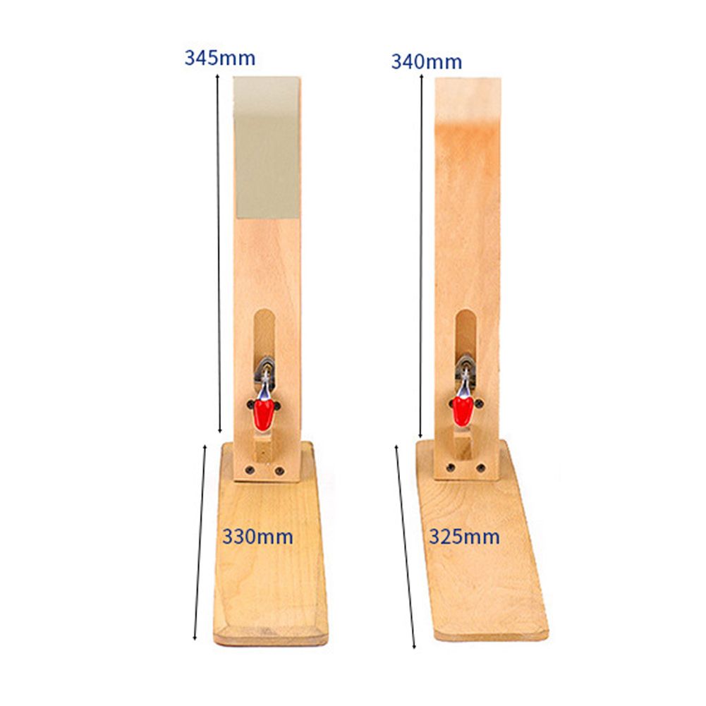 Leather Hand Stitching Fixture Wooden Leather Fix Clamp