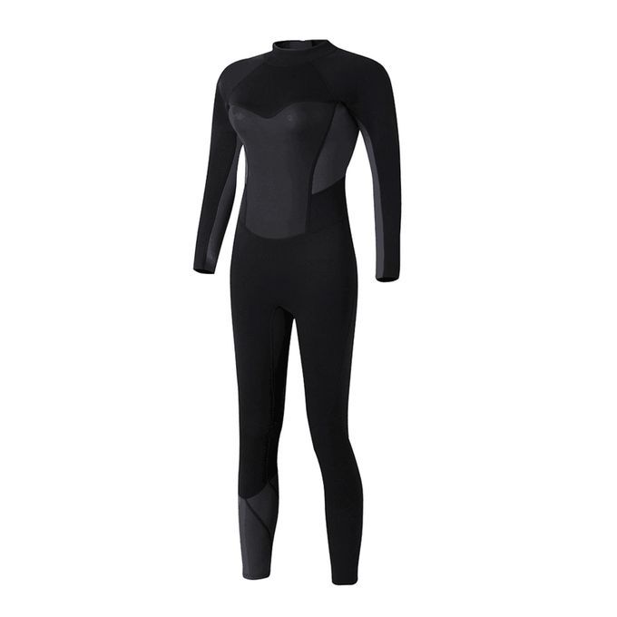 Wetsuits Women Full Diving Suits Surfing Back Zip Swimwear Water XS