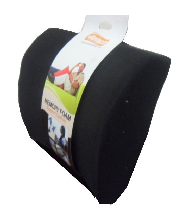 Back Seat Support - Black