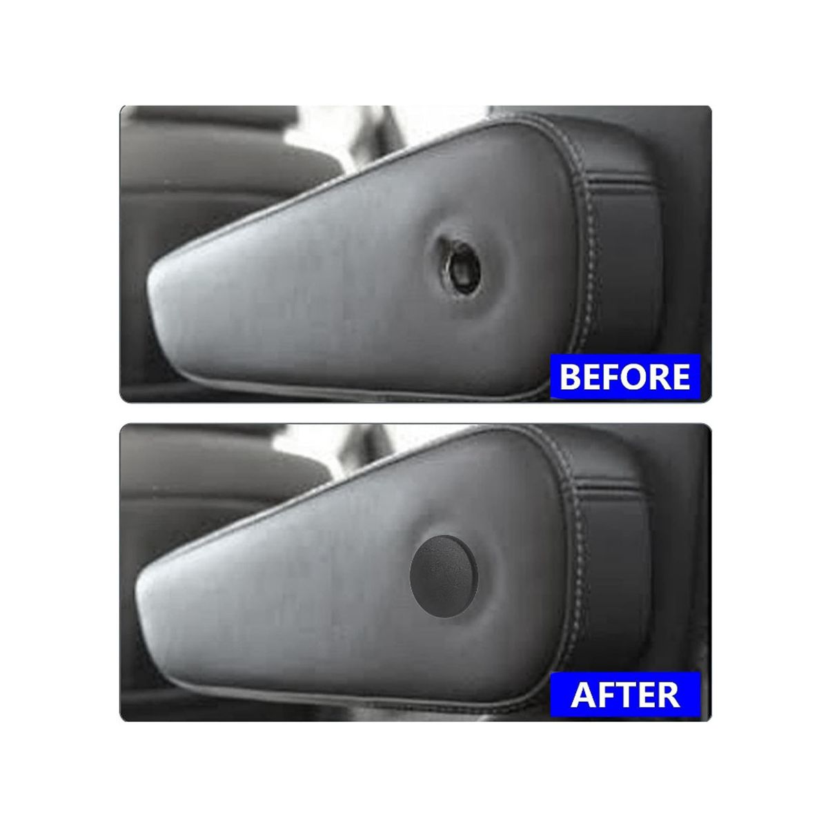 For Toyota Sienna 2010-2019 Seat Armrest Cover Front Middle Row Seat Armrest Cover Screw Hole Round Cover 72848-08020