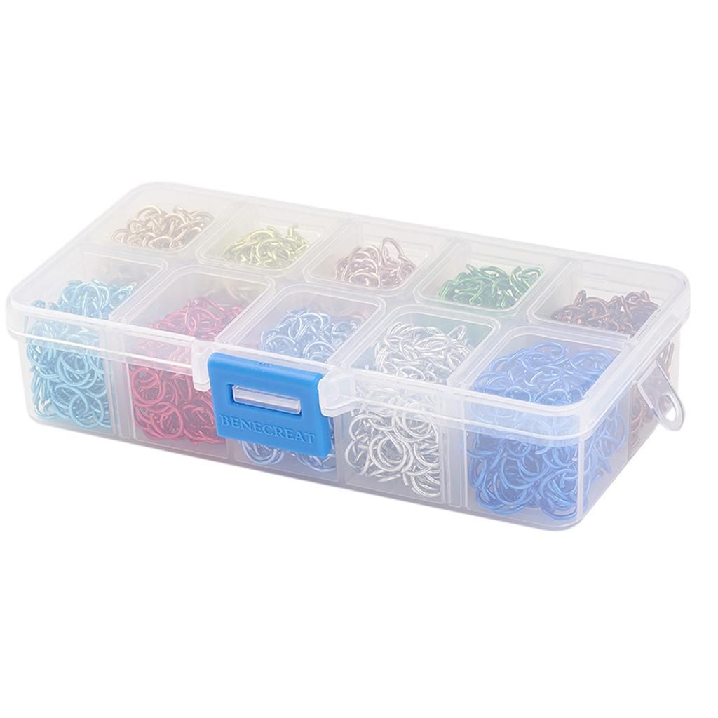 Prettyia  Open Split Jump Rings For DIY Jewelry