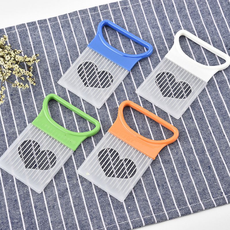 (orange)Easy Cut Onion Holder Fork Stainless Steel +Plastic Vegetable Slicer Tomato Cutter Metal Meat Needle Kitchen Accessories JIN