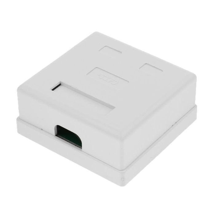 4x 2-port 8P8C Cat6 Network Cable Wall Box