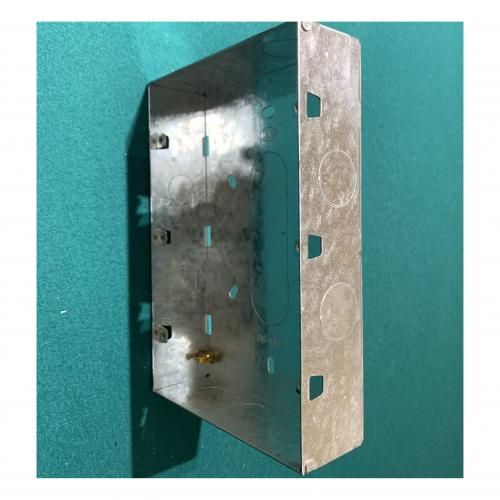 9 Gang Kitchen Switch (Satin Chrome/Black Switches)