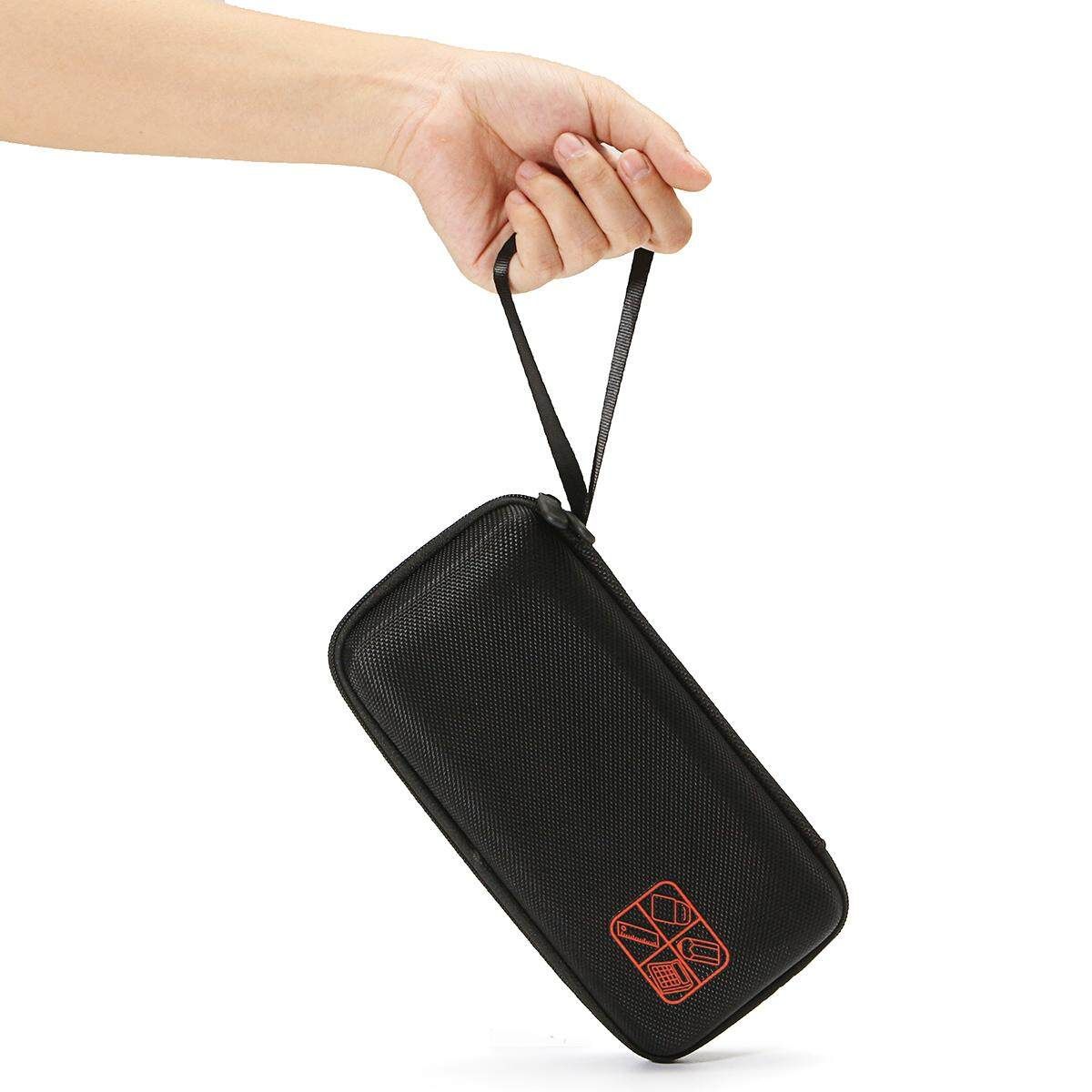 Graphing Calculator Shockproof Zipper Case For Texas Instruments TI-84 / Plus Black