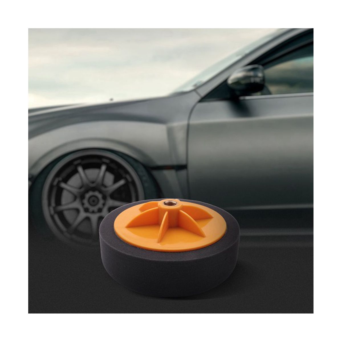 2 PCS 6 Inch/15cm Car Polishing Waxing Pad Sponge M14