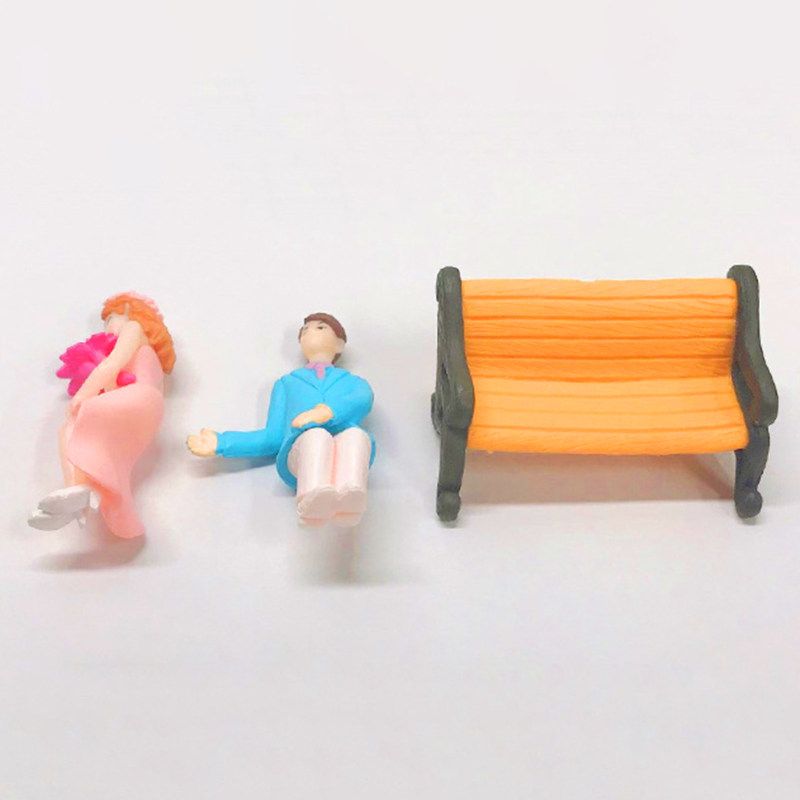 1 Set Small Statue Eco-friendly Souvenir PVC Car Interior-