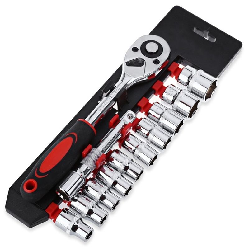 Socket Ratchet Wrenches Set Screwdriver 1/4 Inches Spanner