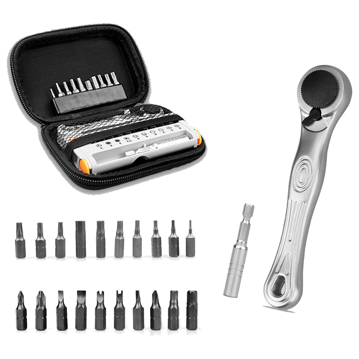 Mini Bike Ratchet Wrench Set Ratchet Spanner Ratchet Handle