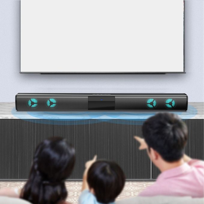 BS-28E TV Sound Bar Soundbar Speaker For PC Computer Colorful Box