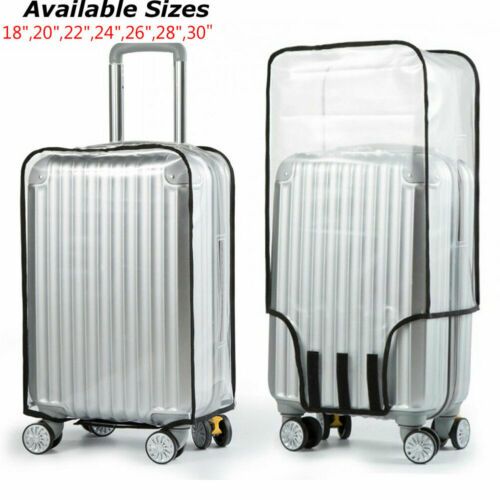 High Quality Pvc Matte Transparent Waterproof Suitcase Case